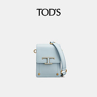 TOD'S 托德斯 官方正品女士TIMELESS大T扣迷你皮革手机包斜挎女包