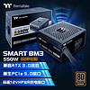Thermaltake 曜越 Smart BM3 电脑电源（原生PCIe5.0/ATX3.0规范/80PLUS铜牌/智能启停/半模组） 550W