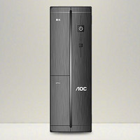 AOC 冠捷 荣光910 十二代酷睿版 商用台式机 黑色（酷睿i3-12100、核芯显卡、16GB、500GB SSD）
