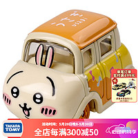 TAKARA TOMY 多美 卡梦之卡合金小汽车模型女孩玩具CHIIKAWA自嘲熊吉伊卡哇 兔子907718