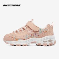 SKECHERS 斯凯奇 老爹鞋宝宝刺绣熊猫鞋春秋婴儿运动学步鞋护脚休闲小童鞋子女 302525N-LTPK 浅粉色
