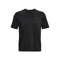 安德玛 UA 男子训练运动健身短袖T恤紧身衣 1376791 001黑色 XL