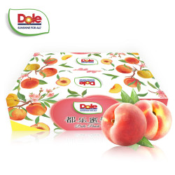 Dole 都乐 国产蜜桃 脆软两吃 甜蜜加倍 大果  约12-14粒