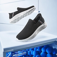 SKECHERS 斯凯奇 男鞋一脚蹬健步鞋运动轻便休闲鞋夏季