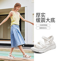 SKECHERS 斯凯奇 女鞋运动凉鞋休闲鞋百搭透气一脚蹬女罗马凉鞋春夏季