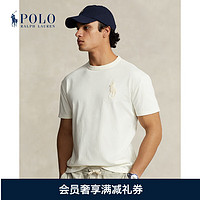 Polo Ralph Lauren 拉夫劳伦 男装 24春夏经典版棉Big PonyT恤RL18266 101-俱乐部奶油色 L