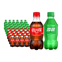 88VIP：Coca-Cola 可口可乐 经典原味300ml*24瓶+雪碧经典原味300ml*24瓶