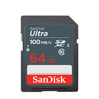 SanDisk 闪迪 高速SD存储卡 64G相机SD卡内存卡储存卡数码相机卡