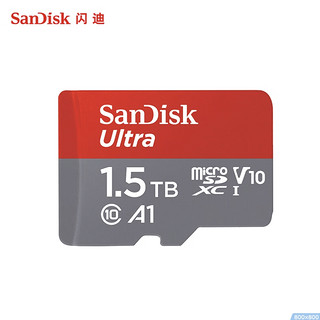 PLUS会员：SanDisk 闪迪 A1 至尊高速移动 MicroSD卡 1.5TB