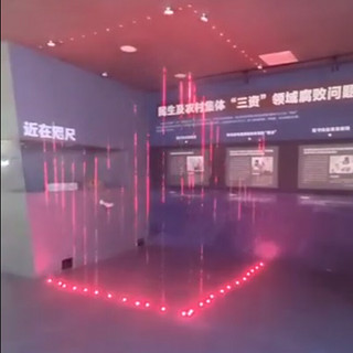 VR激光牢笼红线警示设备虚拟现实系统 智慧VR展厅展馆设备
