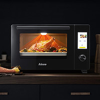 悠智 AI智能識別食材彩屏觸控多功能電烤箱
