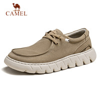 CAMEL 骆驼 男鞋2024春季新款软弹缓震止刹耐磨厚底城市户外徒步鞋男布鞋