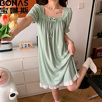BONAS 寶娜斯 公主風蕾絲睡衣 穗-JS-29999
