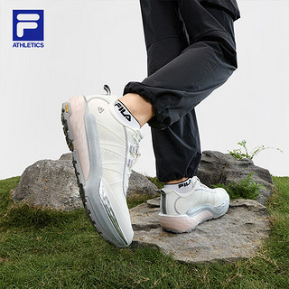 FILA斐乐女子跑步鞋2024夏季运动鞋有氧鞋舒适透气 明亮白-BW 35.5