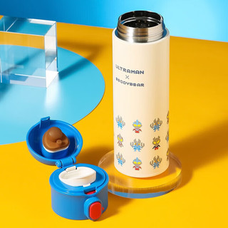  BEDDYBEAR/杯具熊 316不锈钢 不锈钢保温杯  像素奥特曼 401-500mL