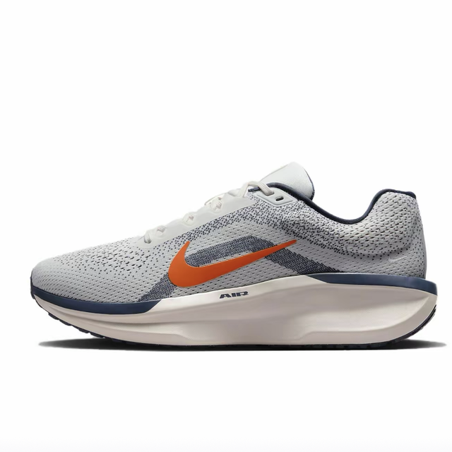 今日必买：NIKE Winflo 11 男子公路跑鞋 FJ9509-103 闪电蓝/银灰 41