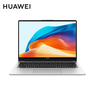 HUAWEI 华为 MateBook D14 2024款 十三代酷睿版 14英寸 轻薄本 皓月银（酷睿i5-13420H、核芯显卡、16GB、512GB SSD、1920*1200、60Hz）