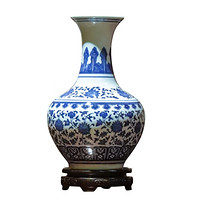 景德鎮陶瓷青花花瓶擺件