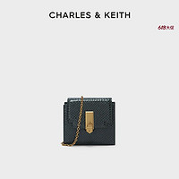 百億補貼：CHARLES & KEITH CHARLES&KEITH女士油畫鎖扣鏈條斜挎錢包CK6-10770508