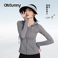 OhSunny 防曬衣女瑜伽修身顯瘦防紫外線運動透氣