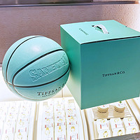 篮球礼物专柜正品蓝色蓝球礼盒包装4号五号6号7号5号儿童专用男生