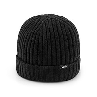 88VIP：VANS 范斯 官方 男女情侣针织帽质感酷黑复古街头冷帽