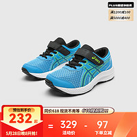 ASICS 亚瑟士 亚瑟士童鞋2024跑步鞋舒适透气耐磨运动鞋CONTEND 8 PS 409 31.5码 (内长19.5)