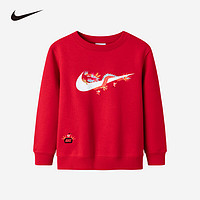 NIKE 耐克 儿童童装卫衣NY2412114PS-002 学院红 100/52