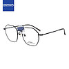SEIKO 精工 眼镜框男女全框金属眼镜架AE5002 0112+蔡司1.74防蓝光