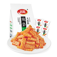 88VIP：WeiLong 卫龙 辣条大面筋香辣味312g怀旧小吃办公室零食独立小包装休闲零食