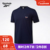 Reebok 锐步 Classics 中性运动T恤 FT7373 藏青色 M