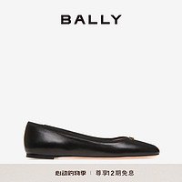 BALLY 巴利 24春夏女士黑色芭蕾鞋6306444 黑色 37