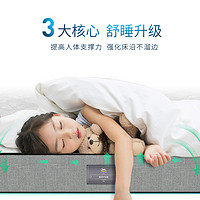 Serta 舒达 博悦 三大核心技术适中睡感乳胶床垫家用1.8米床垫