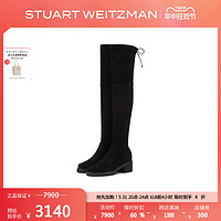 STUART WEITZMAN SW FLANNERY 21秋冬新品方跟长筒过膝靴瘦瘦靴女