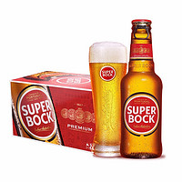 SUPER BOCK 超级波克 SuperBock) 进口啤酒整箱装250ml*24瓶 欧洲原装