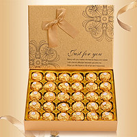 费列罗 巧克力礼盒装伴手礼糖果零食护士六一儿童节520礼物送女友生日礼