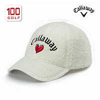 Callaway 卡拉威 高尔夫球帽女全新女士棒球帽仿羊羔毛保暖帽子