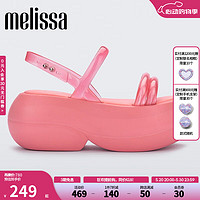 Melissa（梅丽莎）女士时尚松糕底舒适凉鞋33579 粉红色 6（37码）