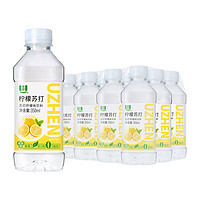 优珍 柠檬味苏打水饮料 添加蜂蜜  0脂肪 350ml*12瓶 塑膜量贩装