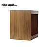 88VIP：niko and ... 架子2024夏季新款时尚创意简约复古木质书架982569