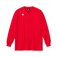 DESCENTE 迪桑特 兼用青年V领运动衫 长袖RED 150cm DSS-4311B