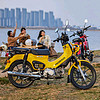 HONDA 新大洲本田 本田 经典复古梁弯摩托车HONDA CROSS CUB CC110 凝光黄 全款