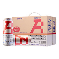 ACME BREWING 精酿啤酒原浆德式小麦精酿啤酒白啤1L/罐鲜酿听装500mL12罐整箱装