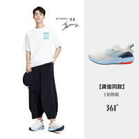 361°E韧361男鞋运动鞋2024春季网面耐磨休闲跑鞋轻便减震跑步鞋男