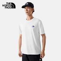 THE NORTH FACE 北面 TheNorthFace北面SUN CHASE吸湿UPF防晒衣T恤男户外24夏季|8CT2