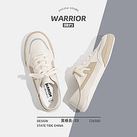 WARRIOR 回力 官方旗艦店半拖帆布鞋女鞋夏季透氣休閑鞋子懶人一腳蹬小白鞋