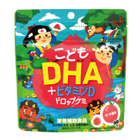 UNIMAT RIKEN 儿童DHA+VD软糖 桃子味60粒