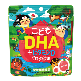 儿童DHA+VD软糖 桃子味60粒