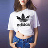 88VIP：adidas 阿迪达斯 三叶草短袖女装运动服休闲上衣半袖T恤GN2899