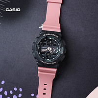 CASIO 卡西欧 旗舰店GMA-S140学生潮流手表ins风卡西欧G-SHOCK